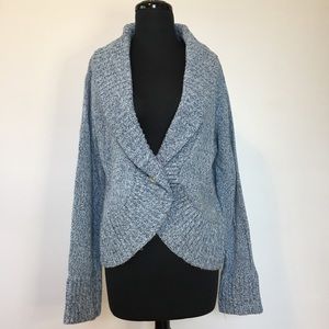 VTG United States Sweaters Blue Knit Cardigan, L